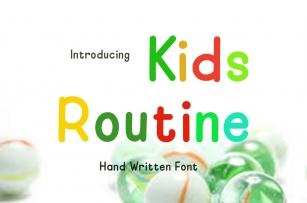 Kids Routine Font Download