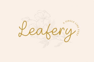 Leafery Font Download