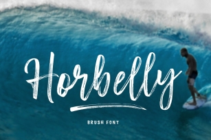 Horbelly Brush Scrip Font Download