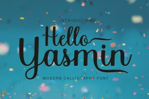 Hello Yasmin Scrip Font Download