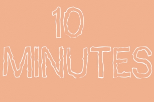 10 Minutes Font Download