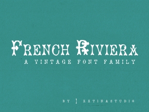 French Riviera Font Download