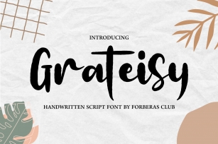 Grateisey Font Download