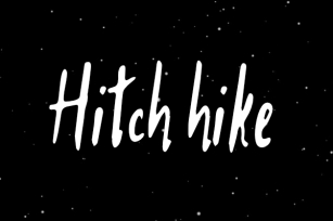 Hitch Hike Font Download
