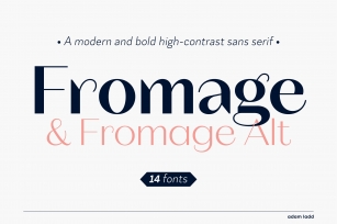 Fromage by Adam Ladd Font Download