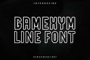 Gamexym Line Font Download