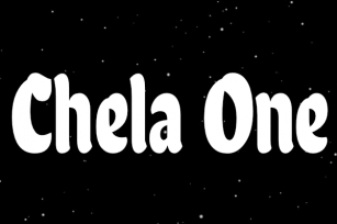 Chela One Font Download
