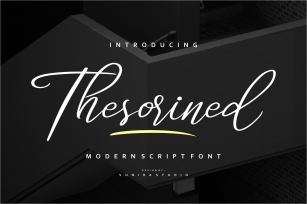 Thesorined Font Download