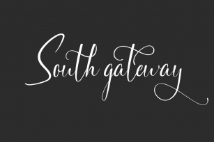 South Gateway Font Download
