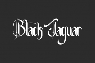 Black Jaguar Font Download