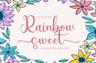 Rainbow Sweet Font Download