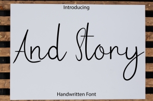 And Story Font Download