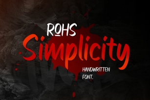ROHS Simplicity Font Download