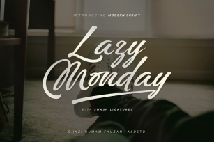 Lazy Monday Font Download