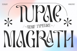 TUPAC MAGRATH Typeface Font Download