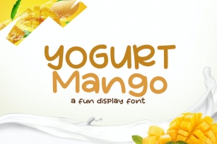Yogurt Mango Font Download