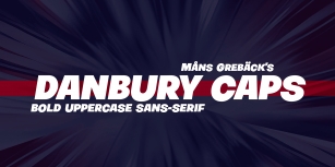 Danbury Caps Font Download