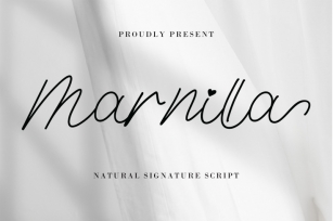 Marnila Signature Font Download