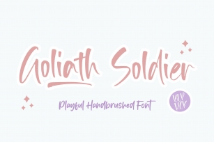 Goliath Soldier Font Download