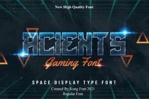 Acients Font Download