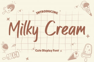 Milky Cream Font Download