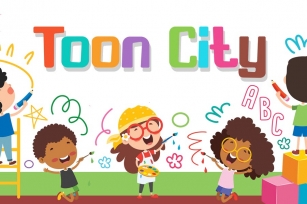 Toon City - Kids Font Font Download