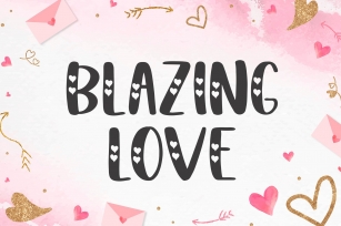 Blazing Love Font Download