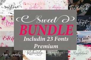 Sweet s bundle Font Download
