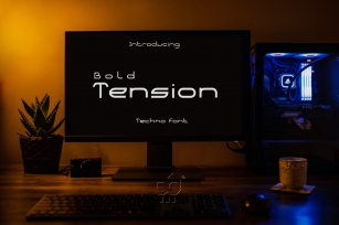 Bold Tension Font Download
