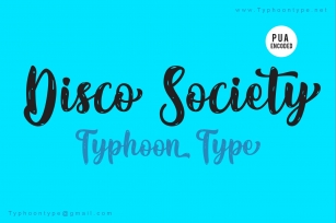Disco Society font Font Download