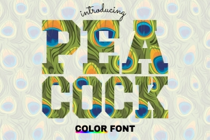 Peacock Font Download