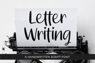 Letter Writing Font Download