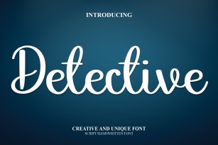 Detective Font Download