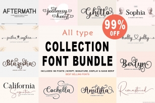 All Type Collection Bundle Font Download