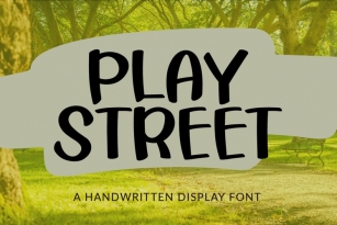 Play Street Font Download
