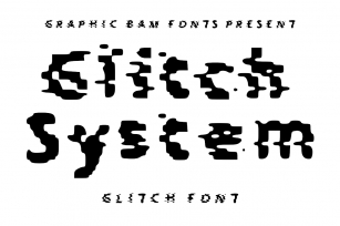 Glitch System Font Download