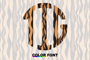 Tiger Circle Font Download
