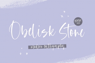 Obelisk Stone Font Download