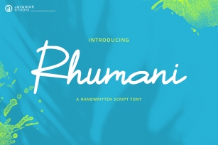 Rhumani Font Download