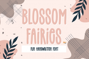 Blossom Fairies Font Download