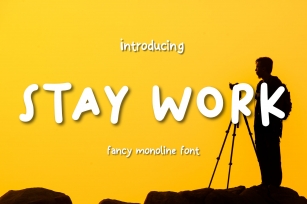 Stay work Font Download