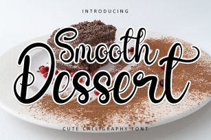 Smooth Dessert Font Download