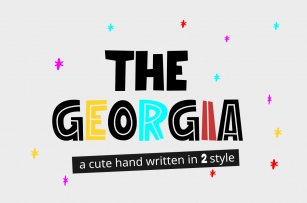 The Georgia Font Download