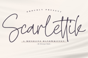 Scarlettik Font Download