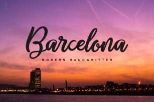 Barcelona Font Download