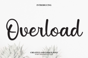 Overload Font Download