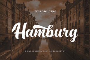 Hamburg a Handwritten Font Download