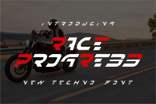 Race Progress Font Download