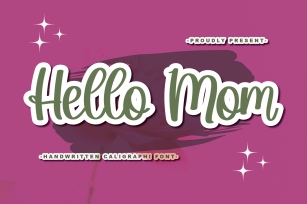 Hello Mom Font Download