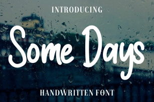 Some Days Font Download